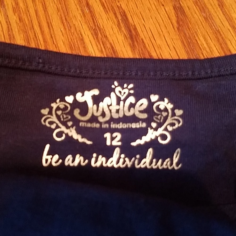 Justice NWT Sequined Tank Top - Girl's 12